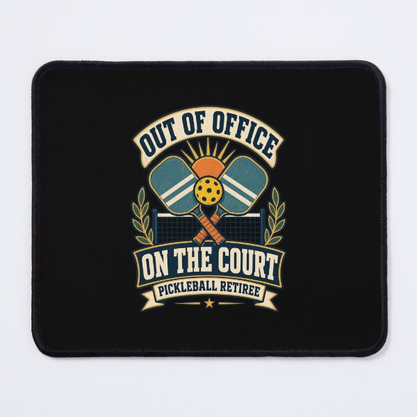 Item preview, Out Of Office On The Court - Pickleball Retiree designed and sold by MOTIFOLK.