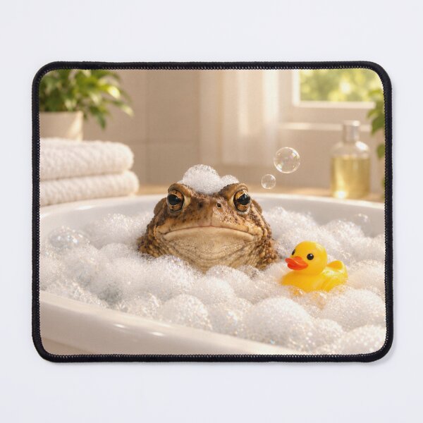 Item preview, American Toad Bubble Bathtub designed and sold by Sillytoe.