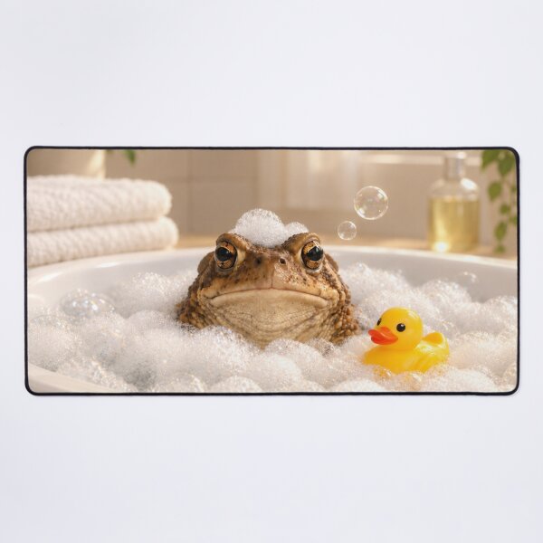 Item preview, American Toad Bubble Bathtub designed and sold by Sillytoe.