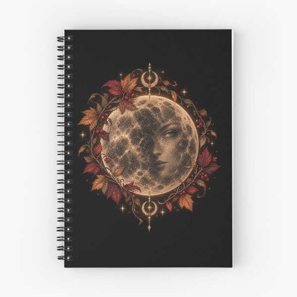 Item preview, Hidden Moon – Gothic Autumn Witchy Design designed and sold by Scarlett-Goods.