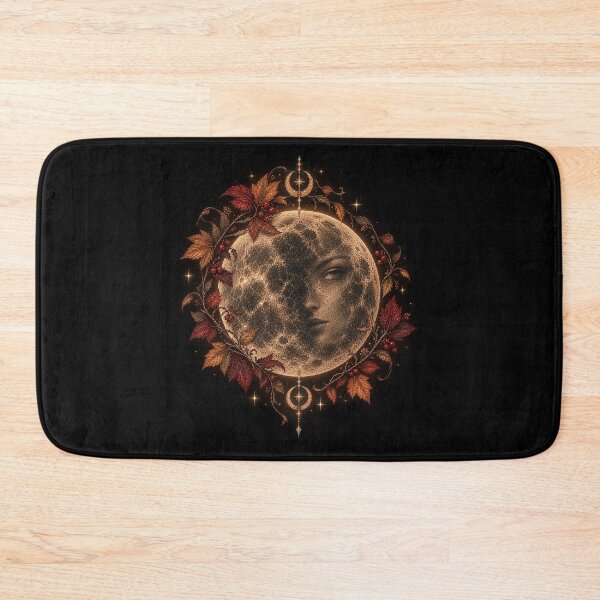 Item preview, Hidden Moon – Gothic Autumn Witchy Design designed and sold by Scarlett-Goods.
