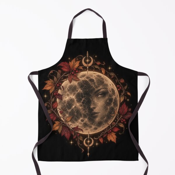 Item preview, Hidden Moon – Gothic Autumn Witchy Design designed and sold by Scarlett-Goods.