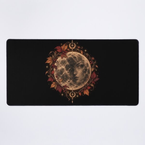 Item preview, Hidden Moon – Gothic Autumn Witchy Design designed and sold by Scarlett-Goods.