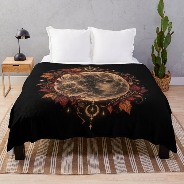 Item preview, Hidden Moon – Gothic Autumn Witchy Design designed and sold by Scarlett-Goods.