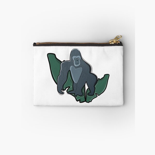 Item preview, Cute Gorilla Jungle Animal – Colorful Wildlife Cartoon Art designed and sold by ForcePrint.