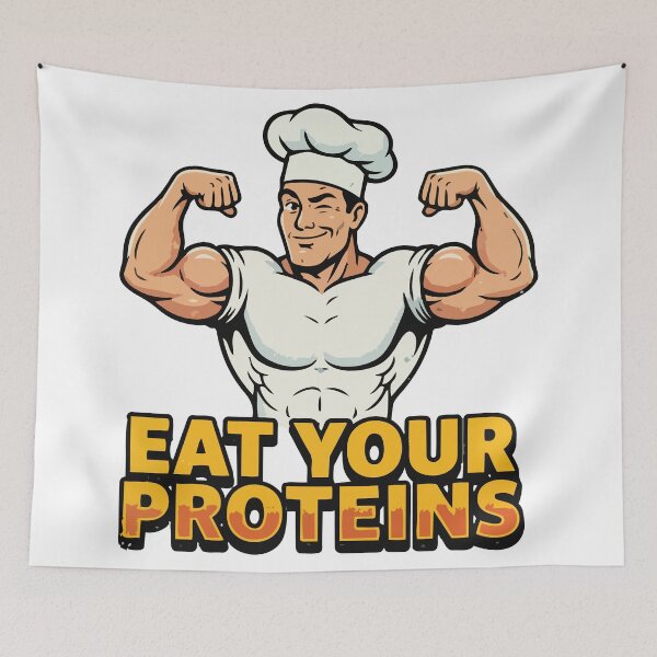 Item preview, Eat Your Proteins designed and sold by tigrootiger.