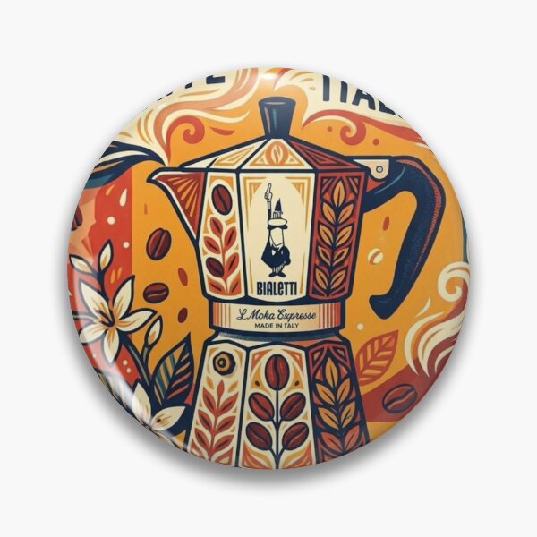 Item preview, Illustration of the Italian coffee maker designed and sold by Cafetera Moka Italiana.
