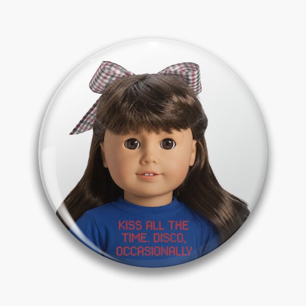 Item preview, Harry Styles American Girls Samantha KISSCO button-pin-sticker designed and sold by Victoriagreenjewelry.