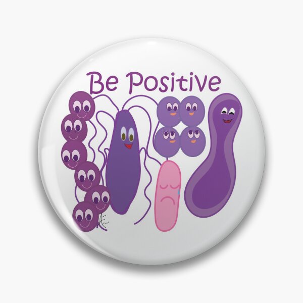 Item preview, Be Positive designed and sold by MostlyMicrobes.