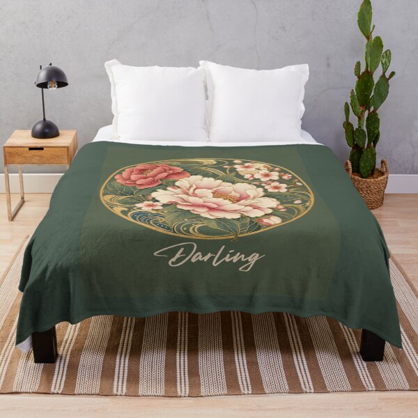 Item preview, Darling Japanese Noveau In Verdant designed and sold by lifeinspired4u.