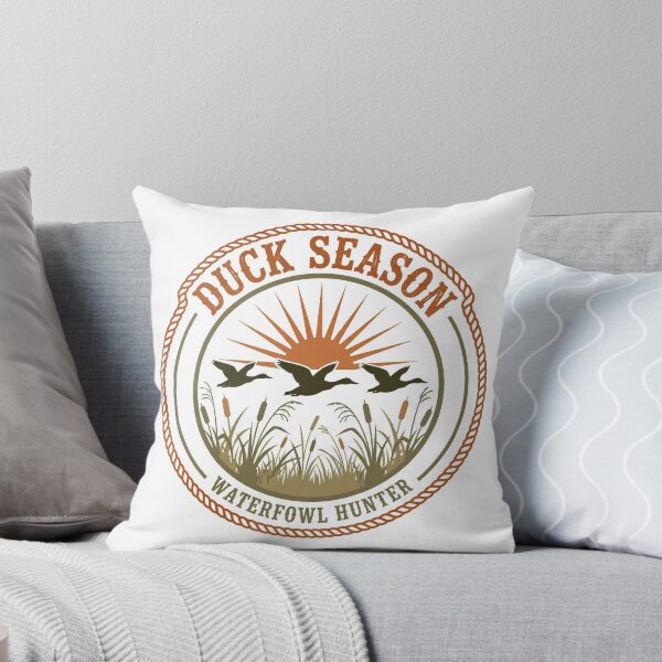Item preview, Duck Season Waterfowl Hunter Badge designed and sold by Dudas Garage & Outdoors.