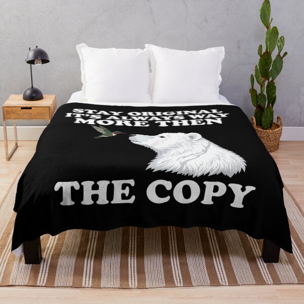 Item preview, Hummingbird - Polar Bear - Stay Original It’s Always Way More Then The Copy designed and sold by onlytiggokk.