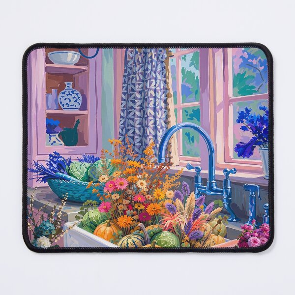 Item preview, FLOWERS IN THE KITCHEN SINK designed and sold by RiverDeeDesigns.