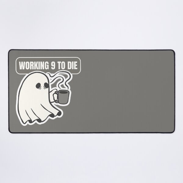 Item preview, Working 9 to Die Halloween Pun Funny 9 to 5 Parody designed and sold by pulse_retail.