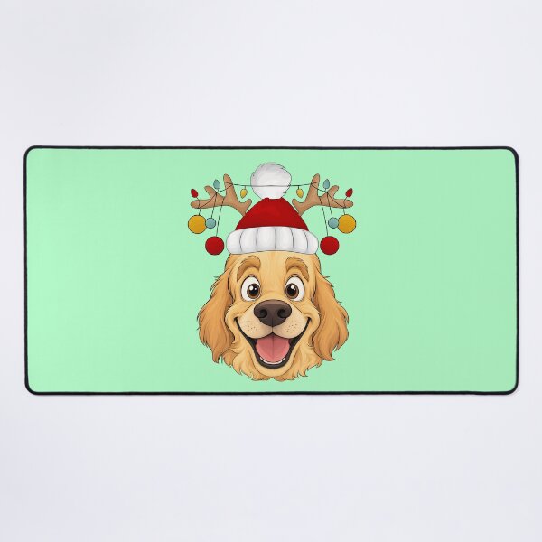 Item preview, Golden Retriever Cute Christmas Puppy designed and sold by stormk10.