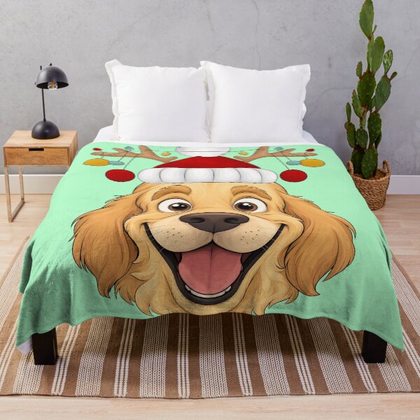 Item preview, Golden Retriever Cute Christmas Puppy designed and sold by stormk10.