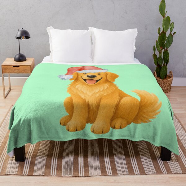 Item preview, Golden Retriever Cute Christmas Puppy designed and sold by stormk10.