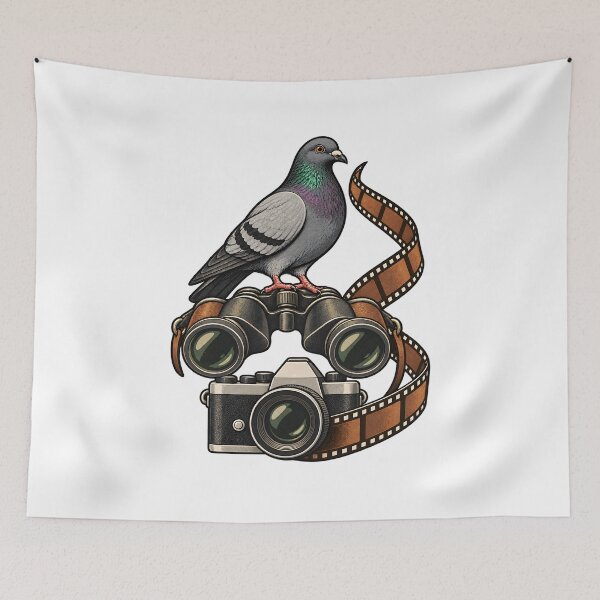 Item preview, Urban Pigeon and Analog Birding designed and sold by Philippa Shop.