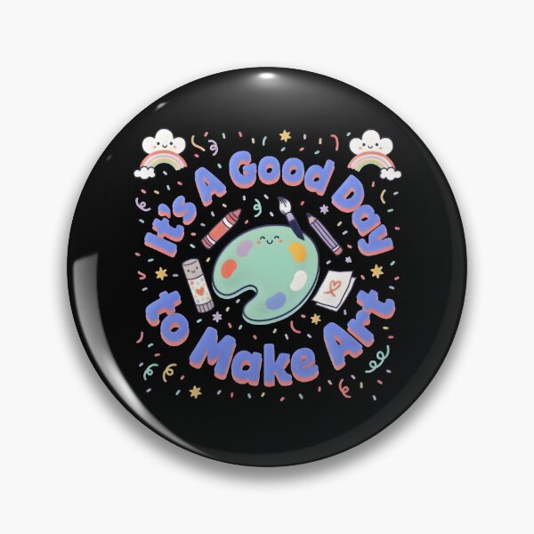 Item preview, It's a Good Day to Make Art Creative Artist Design, Colorful Art Teacher Gift designed and sold by ByPawel.