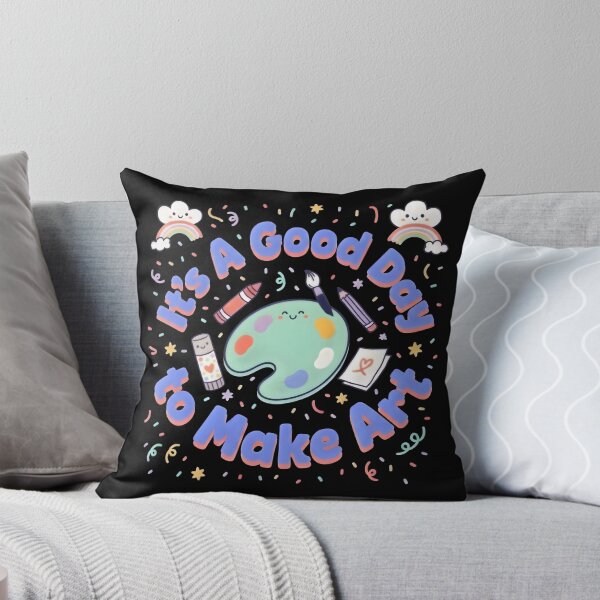 Item preview, It's a Good Day to Make Art Creative Artist Design, Colorful Art Teacher Gift designed and sold by ByPawel.