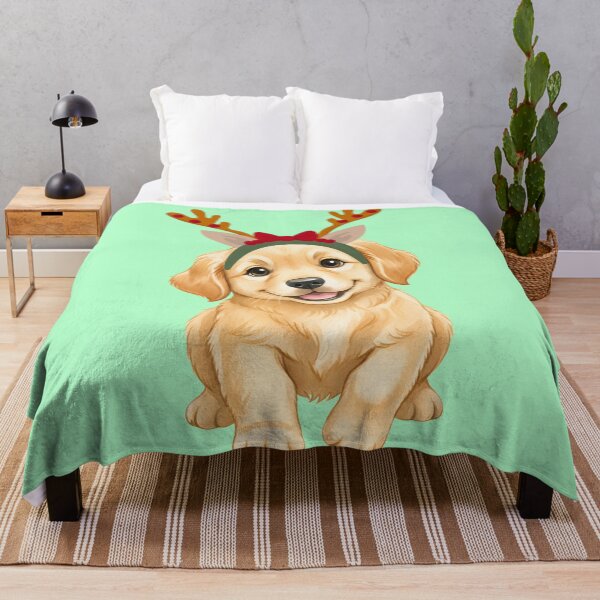 Item preview, Golden Retriever Cute Christmas Puppy designed and sold by stormk10.