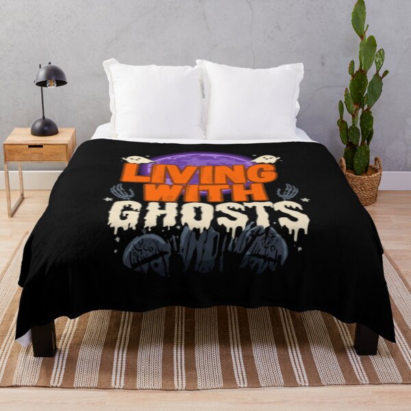 Item preview, Living With Ghosts Purple Moon Graveyard  designed and sold by alvablakefg.
