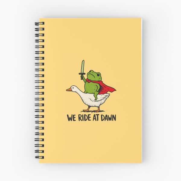 Item preview, Huzzah Frog Knight We Ride at Dawn designed and sold by olosra.