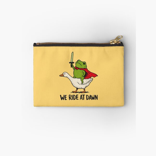Item preview, Huzzah Frog Knight We Ride at Dawn designed and sold by olosra.