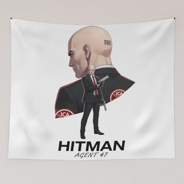 Item preview, Agent 47 Silent Hitman Stealth Assassin Artwork designed and sold by Alaric4you.