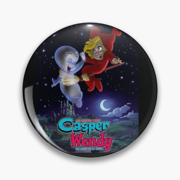 Item preview, Casper and Wendy - Moonlight Magic designed and sold by dennisdraws.