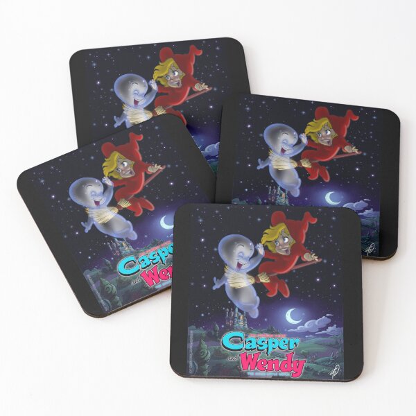 Item preview, Casper and Wendy - Moonlight Magic designed and sold by dennisdraws.