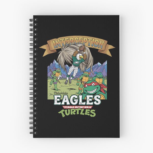 Item preview, Philadelphia Eagles - Teenage Mutant Ninja Turtles - Interception designed and sold by aleggsaurus.