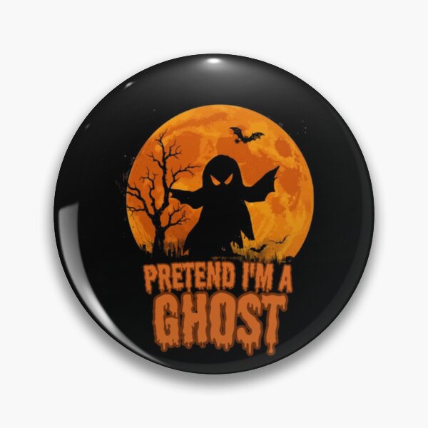 Item preview, Pretend I'm A Ghost Silhouette Moon  designed and sold by alvablakefg.