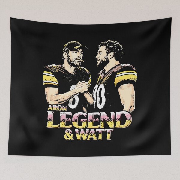 Item preview, Aaron Rodgers - TJ Watt - Aron Legend & Watt designed and sold by aleggsaurus.