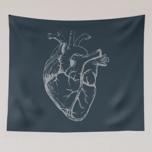 Item preview, Anatomical Heart Vintage Medical Illustration Science Art Design | Cardiologist and Cardiac Nurse Anatomical Human Heart Graphic designed and sold by LitzoyGlobeArt.
