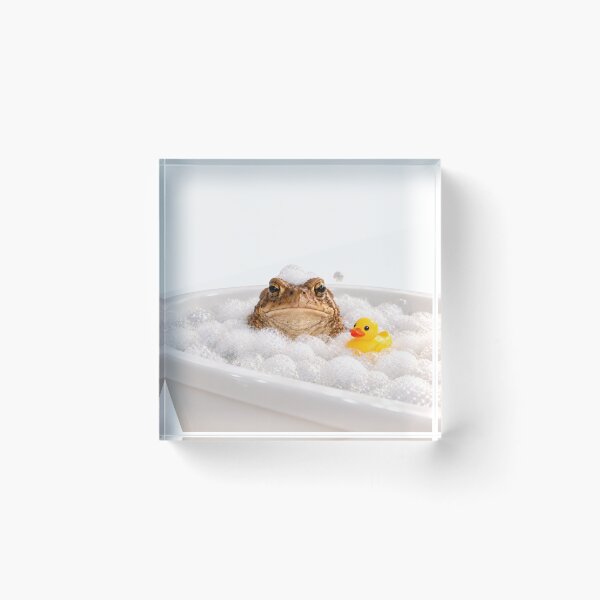 Item preview, American Toad Bathtub Bubbles designed and sold by Sillytoe.