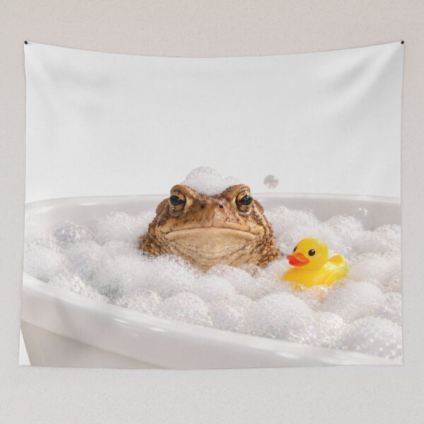 Item preview, American Toad Bathtub Bubbles designed and sold by Sillytoe.