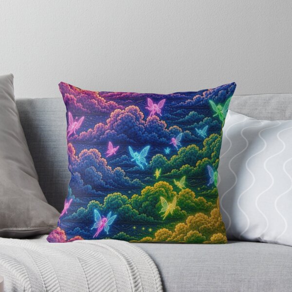 Item preview, Neon Fairy Queen in Rainbow Magic Clouds designed and sold by Breezes-of-Ida.