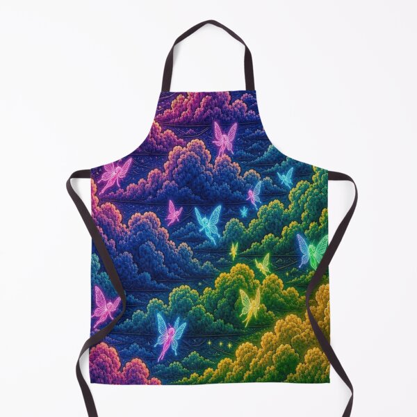 Item preview, Neon Fairy Queen in Rainbow Magic Clouds designed and sold by Breezes-of-Ida.