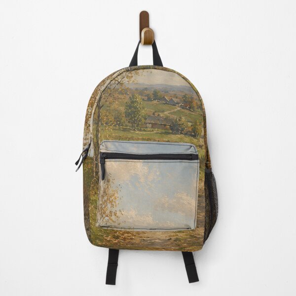 Item preview, Autumn Countryside Path Landscape Painting designed and sold by GutyzDesignsES.