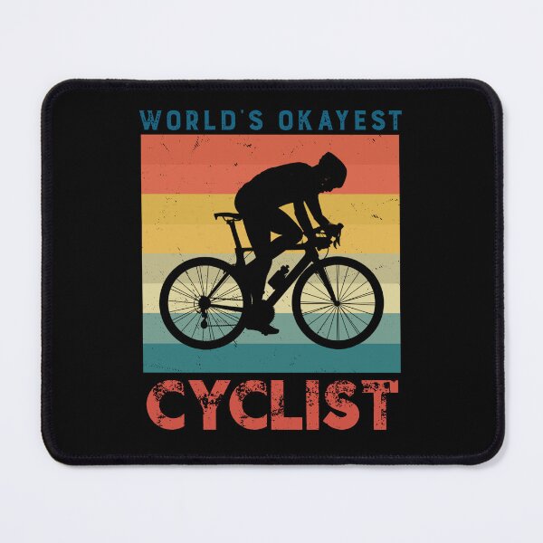 Item preview, World’s Okayest Cyclist Funny Bike Lover Gift designed and sold by GetGoodFit.