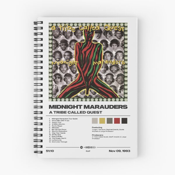 Item preview, Midnight Marauders by A Tribe Called Quest Album Poster designed and sold by FourthWall Prints.