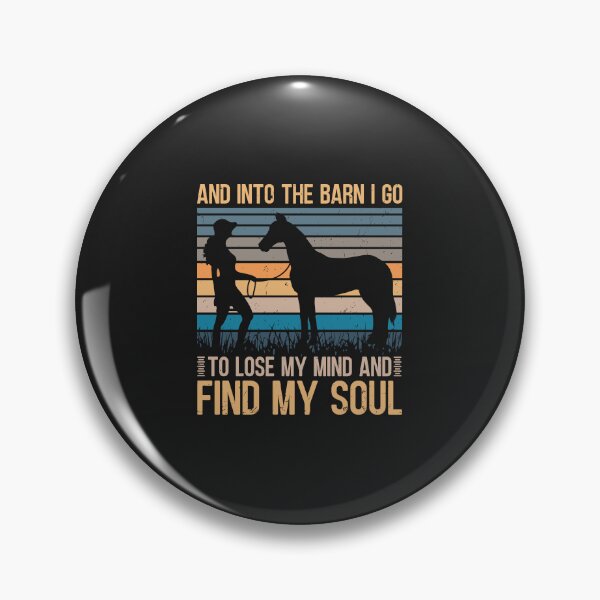 Item preview, And Into the Barn I Go to Lose my Mind Find Soul designed and sold by Artful Paws.