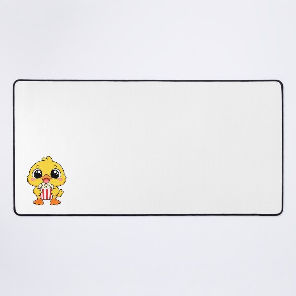 Item preview, Cute Kawaii Duck With Popcorn designed and sold by Eternalski.