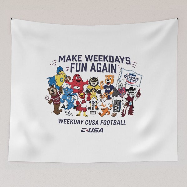 Item preview, Conference USA - Weekday Cusa Football - Make Weekdays Fun Again - Cusa designed and sold by aleggsaurus.