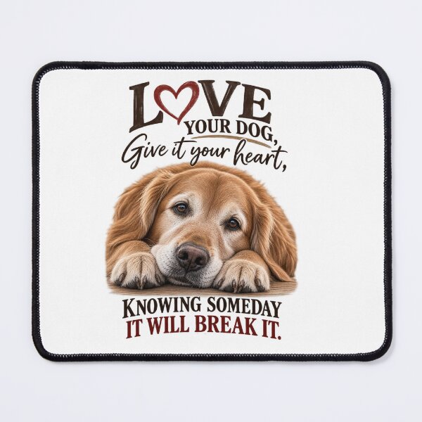 Item preview, Love Your Dog Give It Your Heart designed and sold by purrtees.