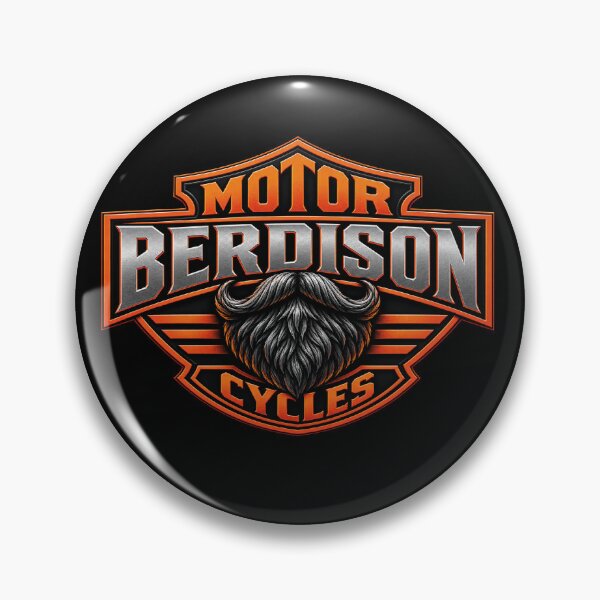 Item preview, Copy of Harley Beardison Biker Skull – Bearded Motorcycle Rider designed and sold by Moto Wear .
