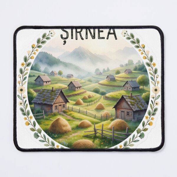 Item preview, Sirnea Mountain Romania Sticker designed and sold by Imaginarium of Chaos falcon88 .