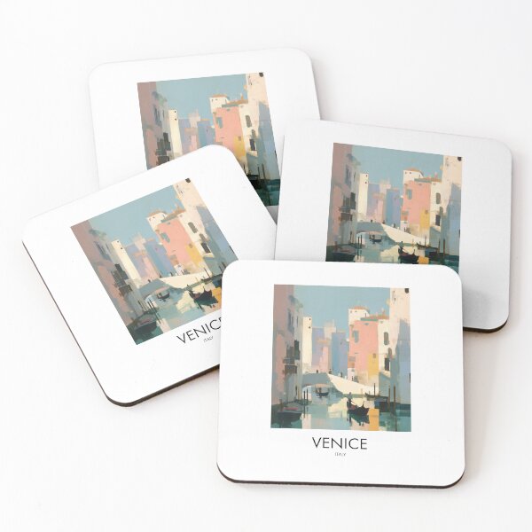 Item preview, Venice – Canal Gondola Travel Print, Italy designed and sold by MarkedArtPrints.
