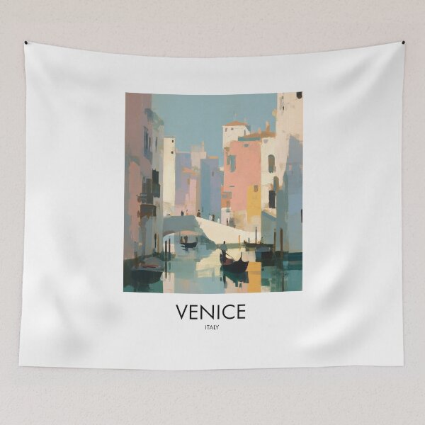 Item preview, Venice – Canal Gondola Travel Print, Italy designed and sold by MarkedArtPrints.